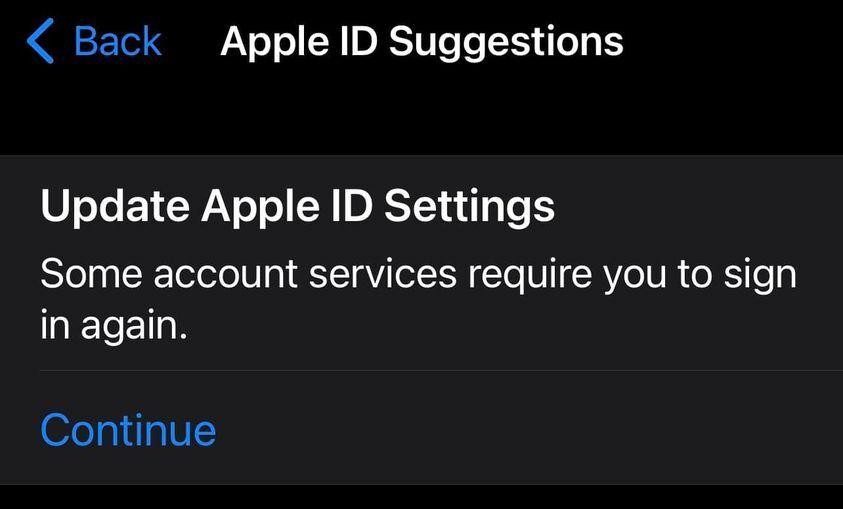 ऐसे iPhone को कैसे ठीक करें जो Apple ID पासवर्ड मांगता रहता है 