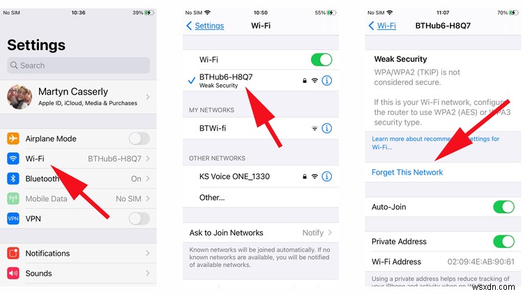 वाई-फाई कनेक्शन छोड़ने वाले iPhone को कैसे रोकें 
