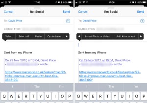IPhone पर ईमेल अटैचमेंट कैसे भेजें 