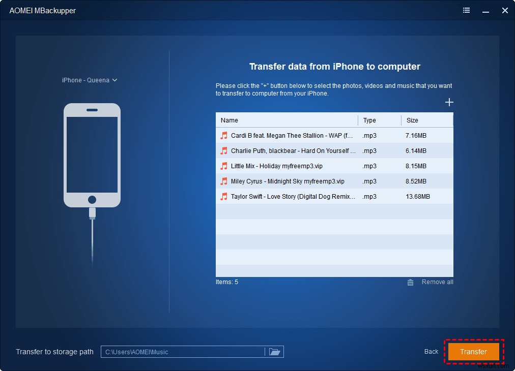 गैर-खरीदे गए संगीत को आसानी से नए iPhone में कैसे स्थानांतरित करें 