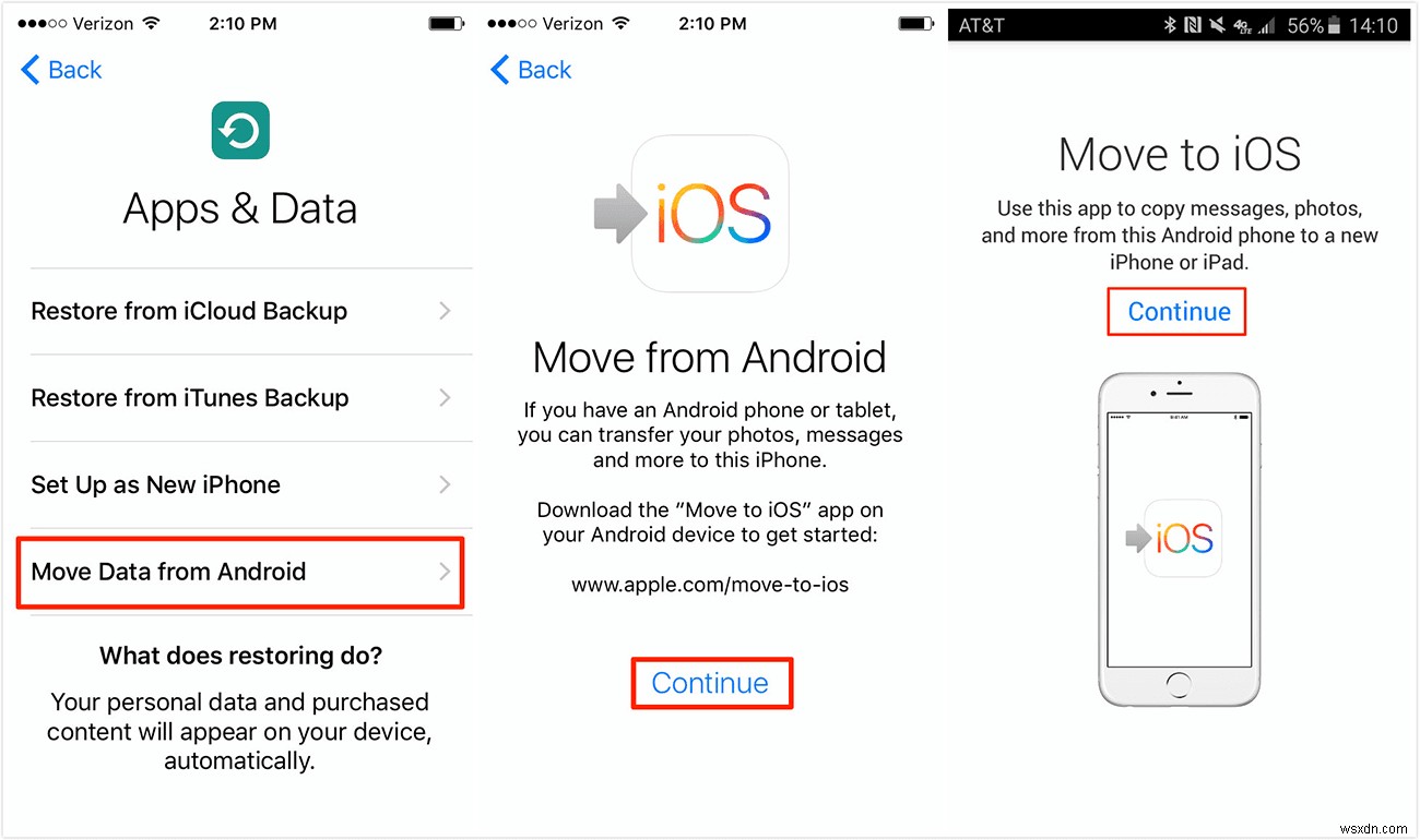 [5 तरीके] Android से iPhone 12 प्रो मैक्स/मिनी में डेटा ट्रांसफर करें 