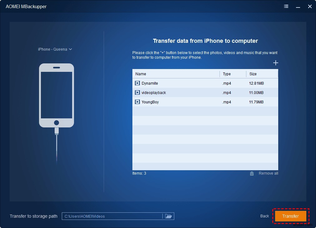 आईफोन आईपैड से बाहरी हार्ड ड्राइव में वीडियो ट्रांसफर करें 