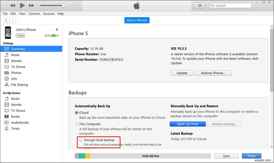 [हल] iPhone को iTunes या iCloud में बैकअप करने में असमर्थ 