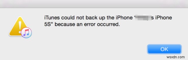फिक्स्ड:आईट्यून एक त्रुटि के लिए iPhone बैकअप नहीं कर सका 