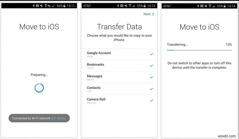 ओप्पो से आईफोन में अपना डेटा कैसे ट्रांसफर करें 