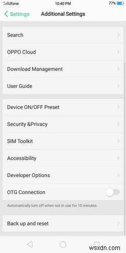 Oppo A3s पर ऐप्स को एसडी कार्ड में कैसे ट्रांसफर करें 