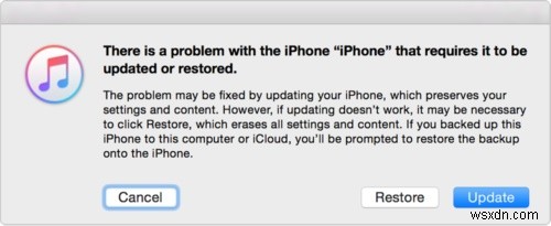 IPhone को कैसे ठीक करें समस्याओं को पुनर्स्थापित न करें 