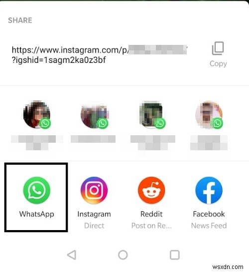 WhatsApp पर Instagram लिंक साझा करें:हर संभव समाधान 