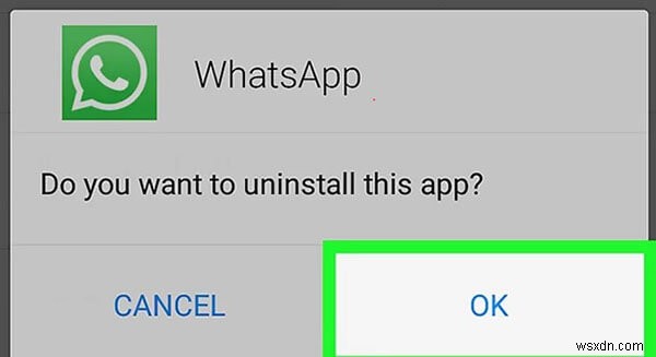 क्या होता है जब आप WhatsApp को अनइंस्टॉल करते हैं 