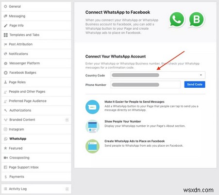 फेसबुक पेज पर व्हाट्सएप बिजनेस नंबर कैसे जोड़ें 