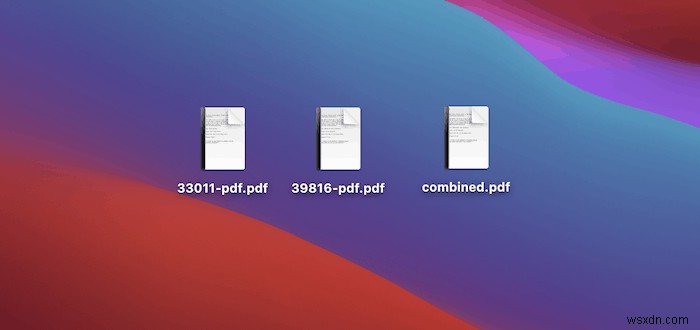 मैकोज़ पर स्कैन किए गए दस्तावेज़ों को पीडीएफ में कैसे मिलाएं 