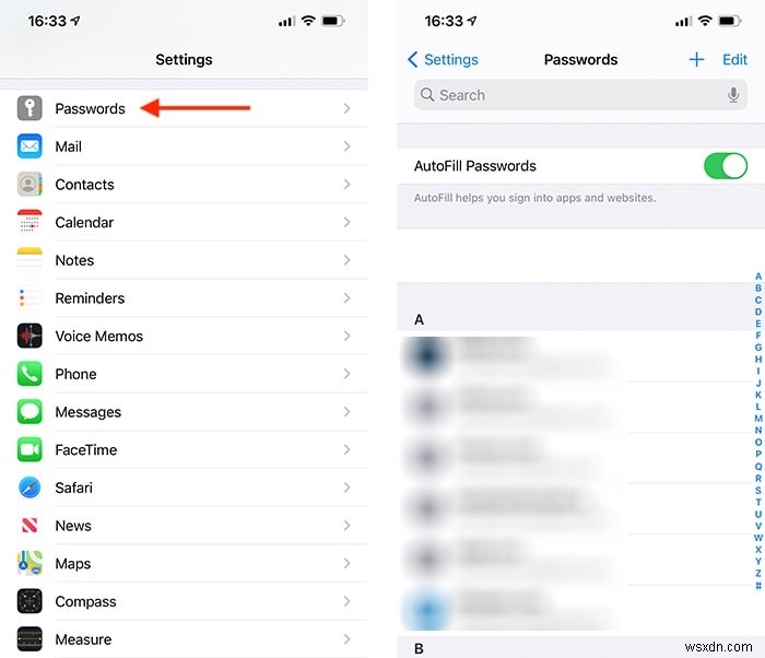 MacOS, iPadOS और iOS पर iCloud किचेन में सहेजे गए पासवर्ड कैसे देखें 