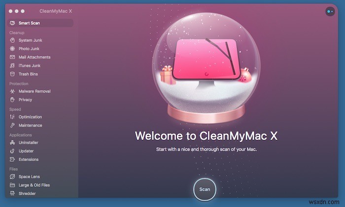CleanMyMac X के साथ अपने मैक को साफ और गति दें 