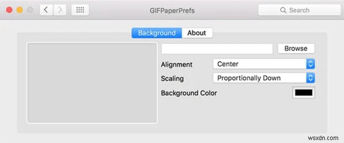 अपने Mac पर वॉलपेपर के रूप में एनिमेटेड GIF का उपयोग कैसे करें 