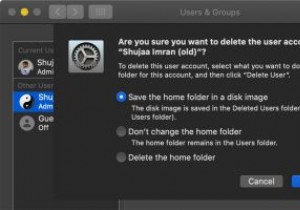 दो मैकोज़ खातों को एक में कैसे मर्ज करें 