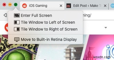 MacOS में विंडोज को स्नैप या स्प्लिट-स्क्रीन कैसे करें 