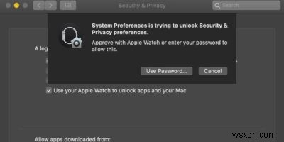 MacOS Catalina पर  Apple Watch के साथ स्वीकृत करें  का उपयोग कैसे करें? 