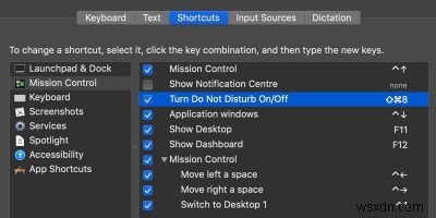 अपने मैक पर डू नॉट डिस्टर्ब कीबोर्ड शॉर्टकट कैसे सेट करें 