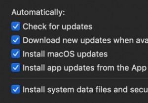 MacOS के लिए सॉफ़्टवेयर ऑटो अपडेट कैसे सक्षम करें 