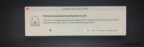 अपने मैक पर फर्मवेयर पासवर्ड कैसे सेट करें 
