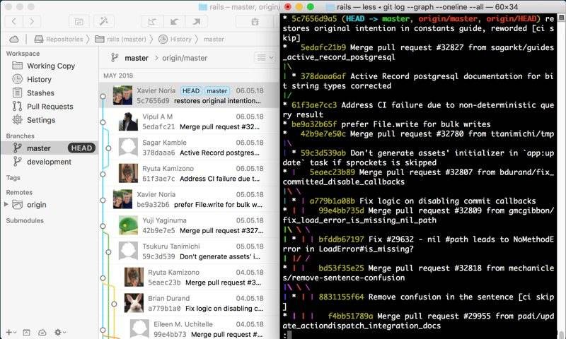 मैक के लिए सर्वश्रेष्ठ ग्राफिकल गिट क्लाइंट में से 5 