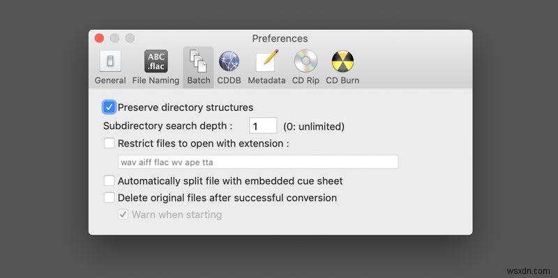 FLAC फ़ाइलों को Apple दोषरहित प्रारूप में कैसे बदलें 