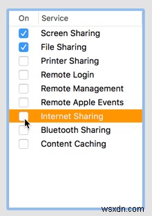 MacOS में वाई-फाई हॉटस्पॉट कैसे बनाएं 