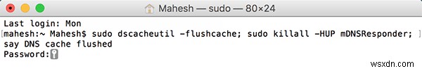 अपने मैक पर डीएनएस कैश को कैसे फ्लश करें 