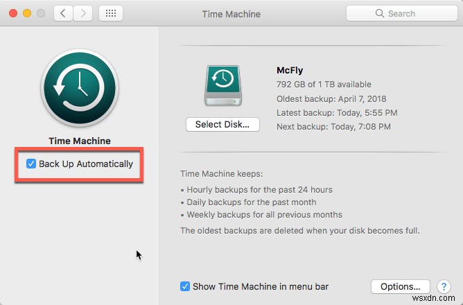 MacOS टाइम मशीन के साथ सामान्य समस्याओं को ठीक करें 