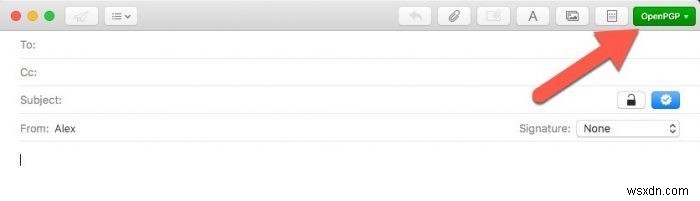 MacOS पर अपने ईमेल को कैसे एन्क्रिप्ट करें 