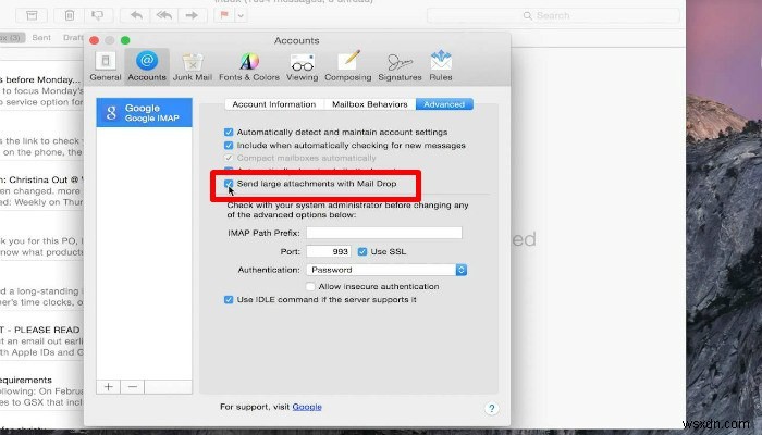बड़ी फ़ाइलों को ऑनलाइन भेजने के लिए Apple मेल ड्रॉप का उपयोग कैसे करें 