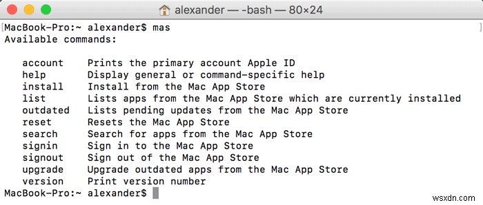 Mac पर टर्मिनल का उपयोग करके ऐप्स कैसे अपडेट करें 