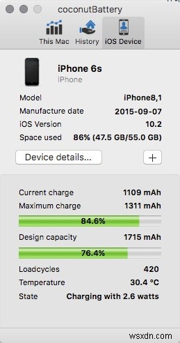 मैक पर iPhone बैटरी डायग्नोस्टिक्स कैसे चलाएं 