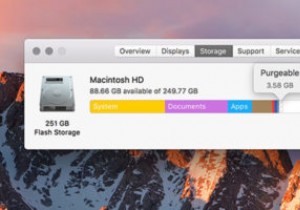 MacOS सिएरा के शुद्ध करने योग्य स्थान को समझना और अपने हार्ड ड्राइव स्थान को अनुकूलित करने के लिए इसका उपयोग कैसे करें 