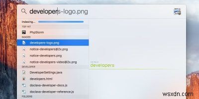 अपने मैक पर स्पॉटलाइट से डेवलपर खोज परिणामों को कैसे छोड़ें? 