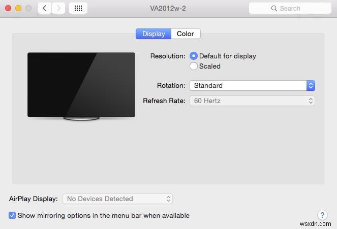 Mac OS X में डिस्प्ले के लिए कस्टम रिज़ॉल्यूशन सेट करना 