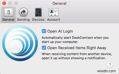 डेस्ककनेक्ट - मैक और आईओएस डिवाइस के बीच आसानी से फाइल भेजें 