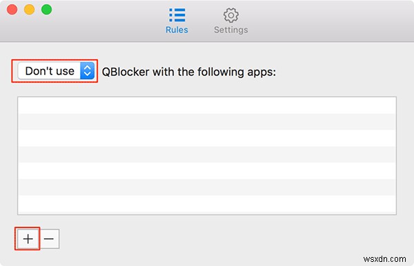 QBlocker आपको गलती से ऐप्स छोड़ना बंद करने में मदद करता है 