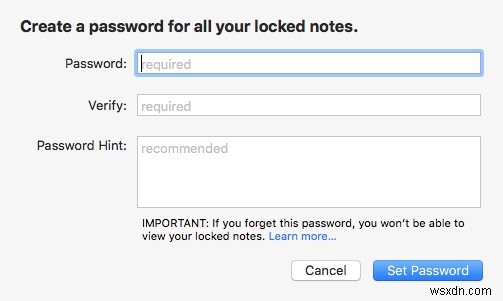 ऐप्पल नोट्स को टच आईडी और पासवर्ड से कैसे लॉक करें 