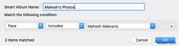 मैक के लिए iPhoto और फ़ोटो में स्मार्ट एल्बम कैसे बनाएं और उपयोग करें 