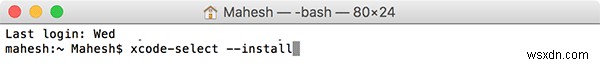 अपने मैक पर एक्सकोड के बिना कमांड लाइन टूल्स कैसे स्थापित करें 