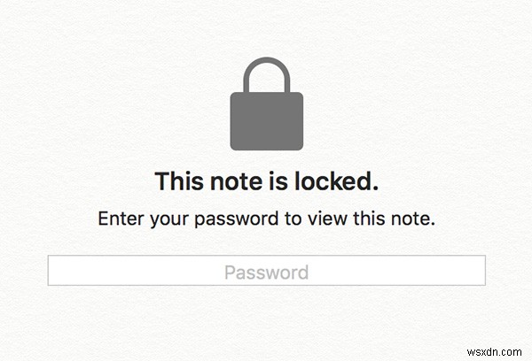 अपने मैक पर नोट्स कैसे लॉक करें 