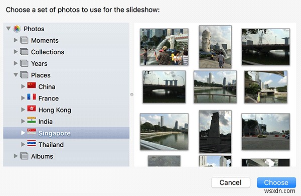 अपने मैक पर स्क्रीन सेवर के रूप में फोटो लाइब्रेरी कैसे सेट करें 