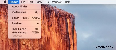 OS X El Capitan में मेनू बार को कैसे छिपाएं? 