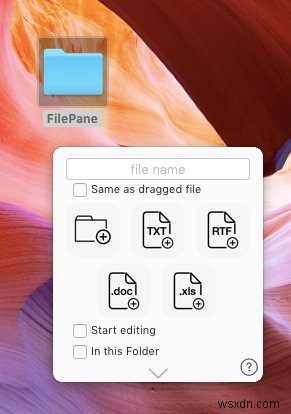 Mac के लिए Filepane:अपनी उत्पादकता में सुधार के लिए उपयोगी ड्रैग-एंड-ड्रॉप क्रियाएँ जोड़ें 