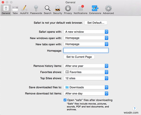 अपने Mac पर Safari में कैशे को कैसे साफ़ करें? 