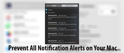 अपने मैक पर सभी अधिसूचना अलर्ट कैसे अक्षम करें 