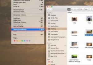 OS X El Capitan में फ़ाइलों को तेज़ी से कैसे हटाएं 