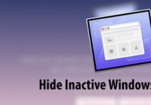 अपने मैक पर निष्क्रिय विंडोज़ कैसे छिपाएं? 