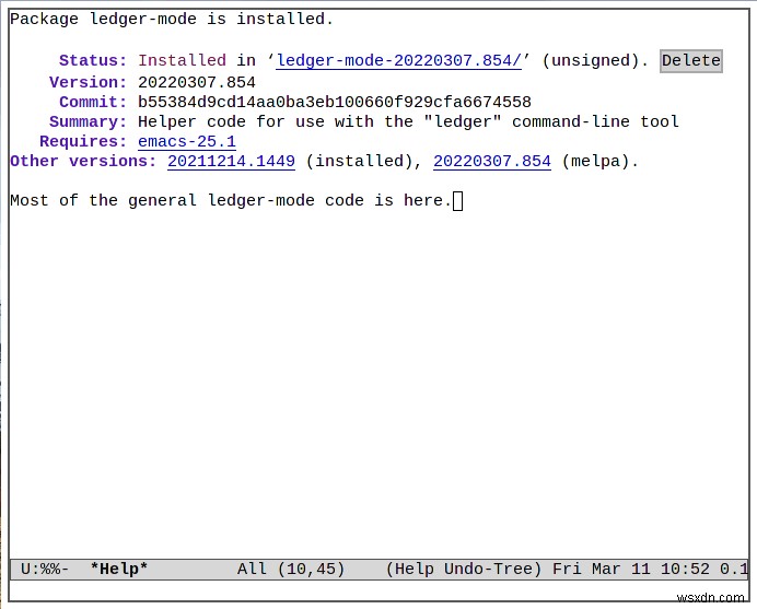 Emacs . में लेजर मोड के साथ अपने वित्त का प्रबंधन कैसे करें 